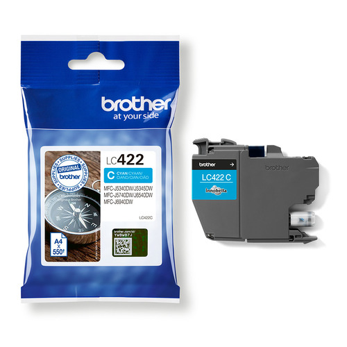 Brother Tintenpatrone cyan LC-422C Brother Tintenpatrone cyan LC-422C