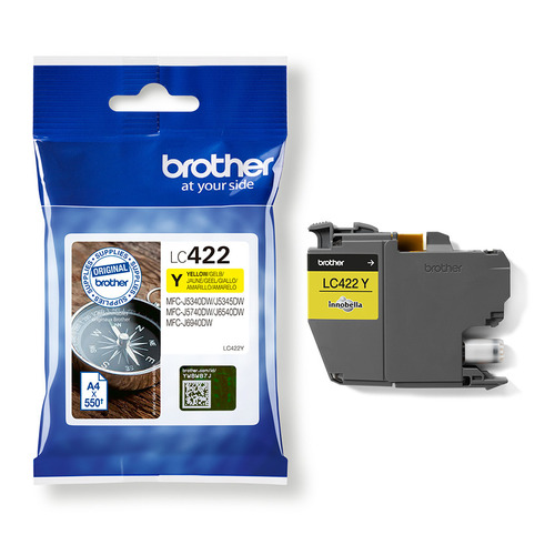 Brother Tintenpatrone ge LC-422Y Brother Tintenpatrone ge LC-422Y