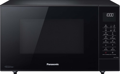 Panasonic SDA Heißluft-Slim-Mikrowelle 27l,Inverter,sw NN-CT56JBGPG sw