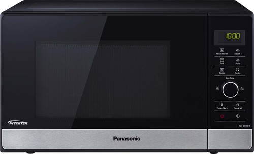 Panasonic SDA Dampf-Mikrowelle 23L NN-GD38HSGTG sw/si