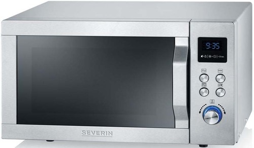 Severin Mikrowelle m.Grill 800/1000W MW 7751 eds-geb/si