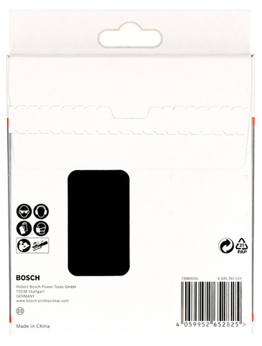 Bosch Power Tools Schleiftellerschoner, 115 x 107 mm, 2x 2608000815