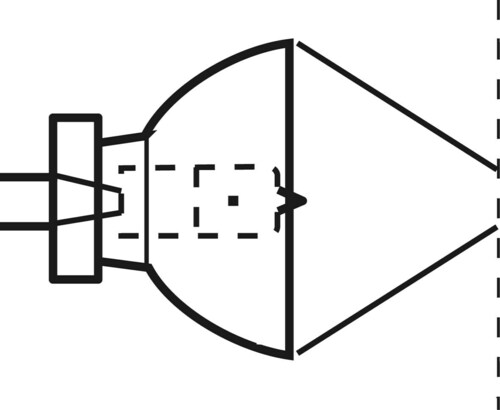 Osram Halogen-Reflektorlampe 64617 S