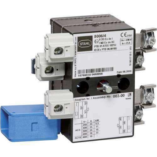 Stahl Last-/Motorschalter 4 P 25 A 690 V 8006/4-370-00#226510