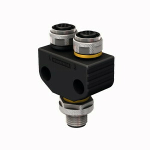 Turck Y-Verterteiler o. Leitung Stecker-2xKupplung VB2FSM4.42FKM4.4S381