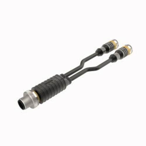 Turck Y-Verterteiler m. Leitung StM12x1-2xKuM12x1 VBRS4.4-2RKC#6634080
