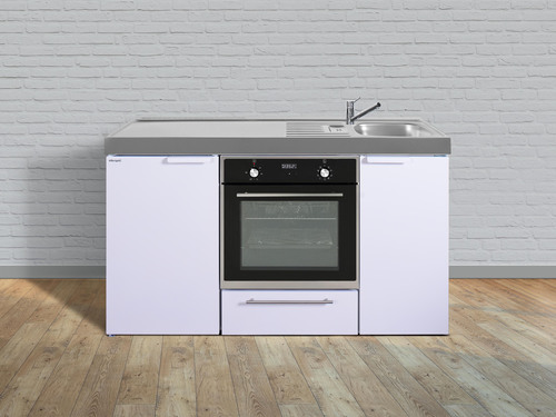 Stengel Miniküche Kitchenline weiß MKB150BOBre