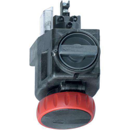 Stahl Flanschsteckdose 16 A rot 6h 8571/15-406-S#275672