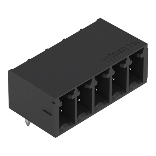 WAGO GmbH & Co. KG THT-Stiftleiste Lötstift 0,8x0,8,abgew.,sw 714-165