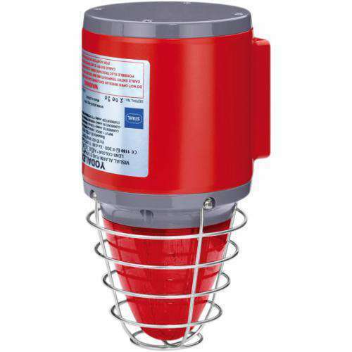 Stahl Xenon Blitzleuchte Rot 5,0 J 14 cd FL60/C/N50REU#205153