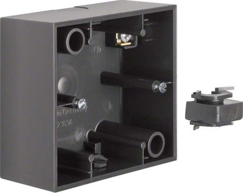 Berker AP-Gehäuse 1-fach anth/matt 10411606