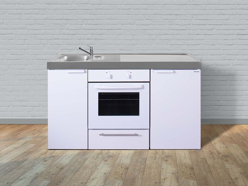 Stengel Miniküche Kitchenline weiß MKB150KSBOKSreBli