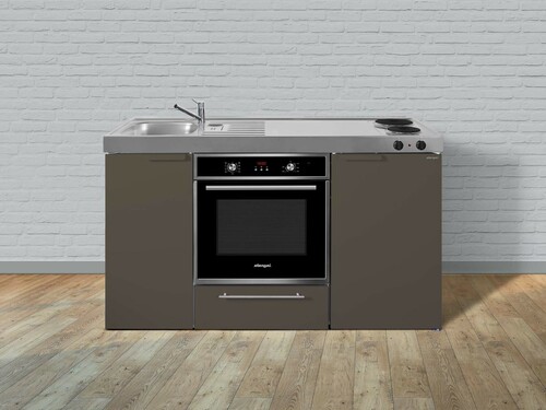 Stengel Miniküche Kitchenline Mokka metallic MKBMM150BOBli