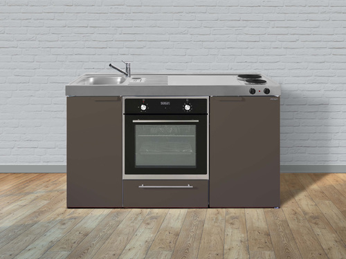 Stengel Miniküche Kitchenline Mokka metallic MKBMM150KSBOEKFliBre