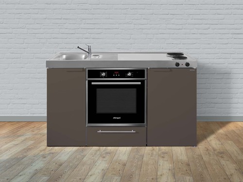 Stengel Miniküche Kitchenline Mokka metallic MKBMM150KSBOKSliBre