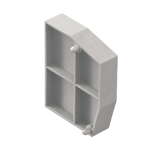 Weidmüller Abschlussplatte 31mmx5.5mm DP WGK 10 GY BX