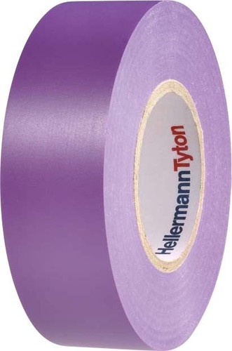 HellermannTyton PVC Isolierband 15-19x20 violett HTAPE-FLEX15-19x20VT