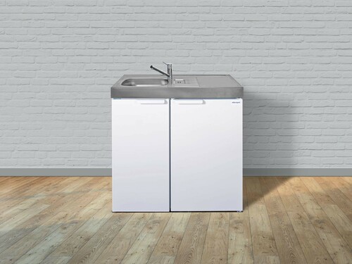 Stengel Miniküche Kitchenline Bordeauxrot MKBR90KSKSreBli