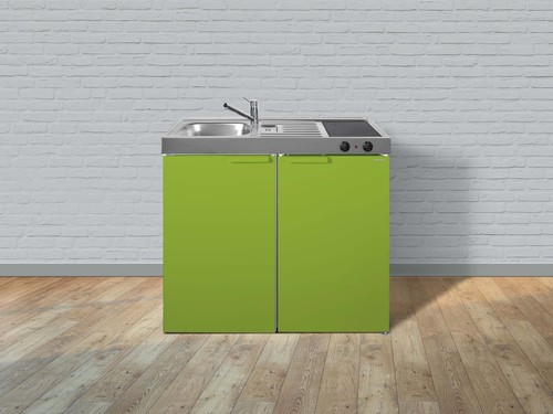 Stengel Miniküche Kitchenline Grüner Apfel MKGA100KSGKFreBli
