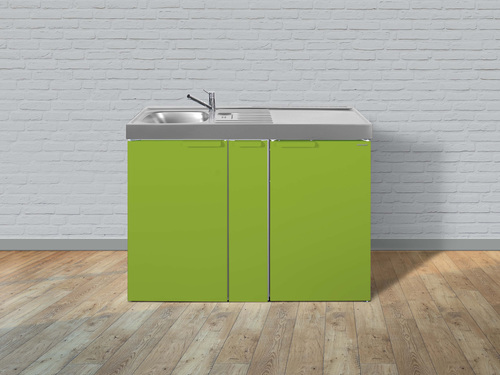 Stengel Miniküche Kitchenline Grüner Apfel MKGA120AKSKSliBre