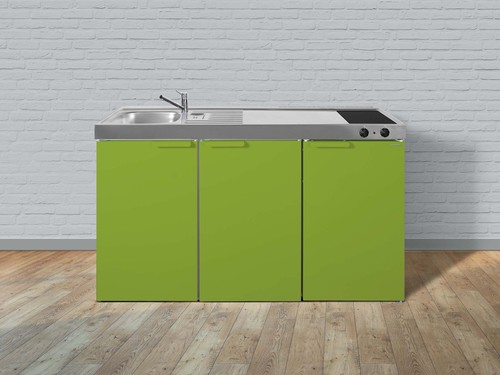 Stengel Miniküche Kitchenline Grüner Apfel MKGA150KSGKFreBli