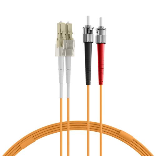 EFB-Elektronik LWL Duplexkabel 10m 2xLC/2xST 50/125 O0321.10