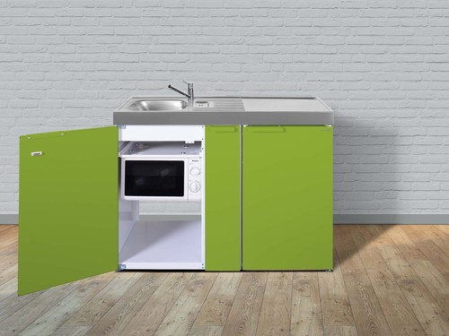 Stengel Miniküche Kitchenline Grüner Apfel MKMGA120AKSMWKSreBli