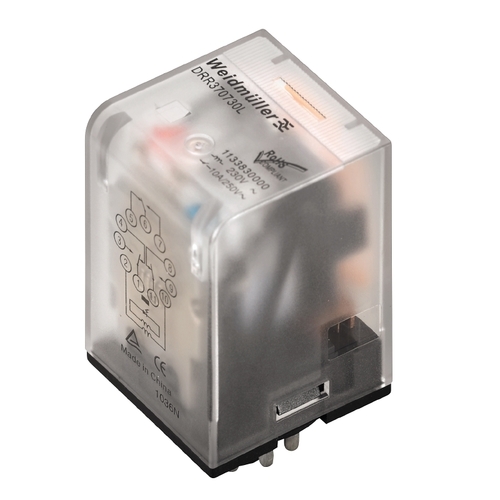 Weidmüller Industrierelais 230V AC 3 Wechsler (AgSnO) DRR373730L