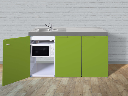Stengel Miniküche Kitchenline Grüner Apfel MKMGA150KSMWKSreBli