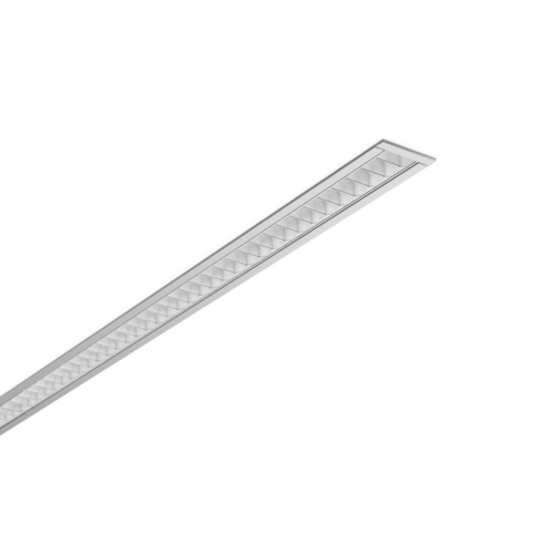RZB LED-Einbauleuchte 830, DALI, silber 312179.004.76