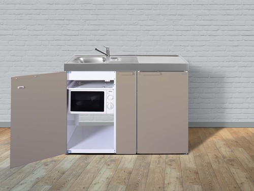 Stengel Miniküche Kitchenline Sand MKMSA120AKSMWKSreBli