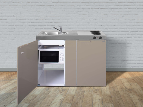 Stengel Miniküche Kitchenline Sand MKMSA120KSMWEKFreBli