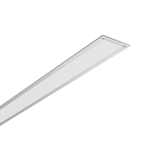 RZB LED-Einbauleuchte 830, silber 312326.004