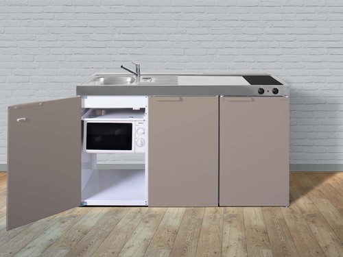 Stengel Miniküche Kitchenline Sand MKMSA150KSMWGKFliBre