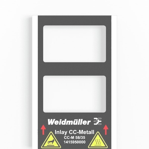 Weidmüller Inlay INLAY CC-M 58/35