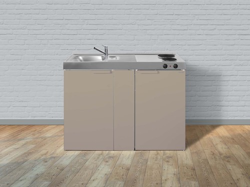 Stengel Miniküche Kitchenline Sand MKSA120KSEKFreBli