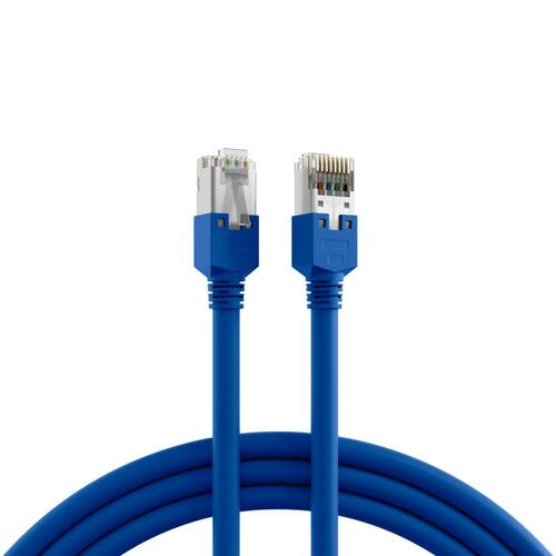 EFB-Elektronik Patchkabel Cat.5E RJ45-Hirose mit SFTP K8014.10m bl