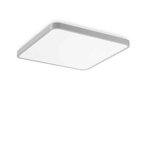 RZB LED-Wand-u.Deckenleuchte 840, DALI, silber 312661.004.1.76