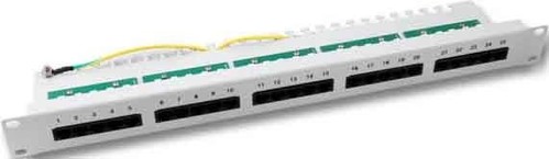 EFB-Elektronik 19"ISDN Patch-Panel 25 Port ungeschirmt 37588.1