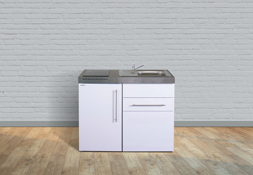 Stengel Miniküche Premiumline weiß MP110SGKFliBreS