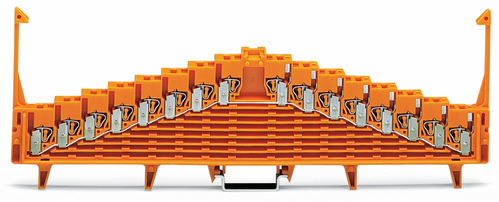 WAGO GmbH & Co. KG 8-Etagen-Potentialklemme gebrückt,orange 727-125/001-000