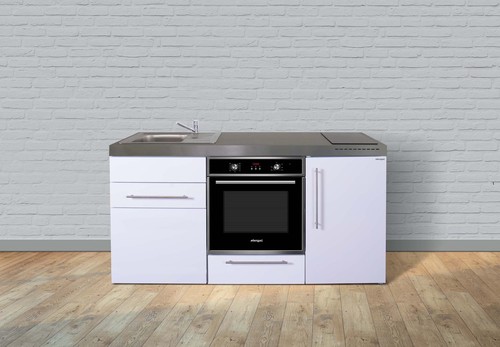 Stengel Miniküche Premiumline weiß MPB170KSBOIKFliBreS