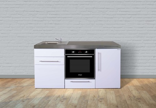 Stengel Miniküche Premiumline weiß MPB170KSBOKSliBreS