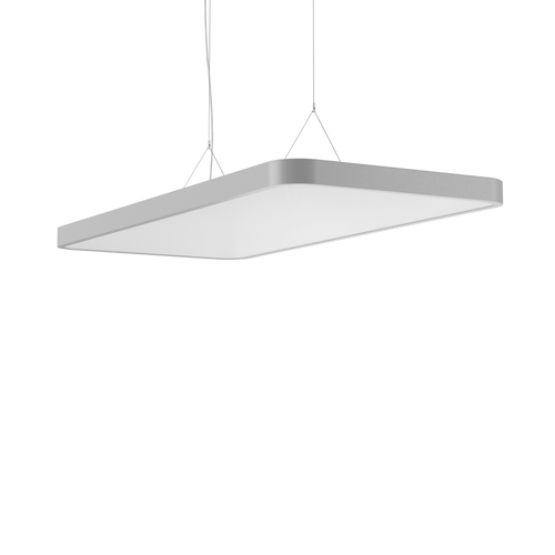 RZB LED-Pendelleuchte 840, s+f, silber 312736.004.1.730 RZB LED-Pendelleuchte 840, s+f, silber 312736.004.1.730