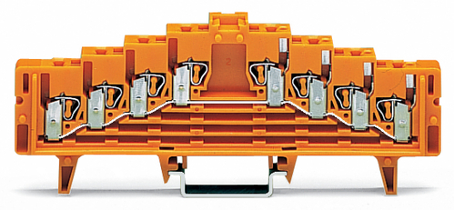 WAGO GmbH & Co. KG 4-Etagen-Potentialklemme gebrückt,orange 727-226/024-000