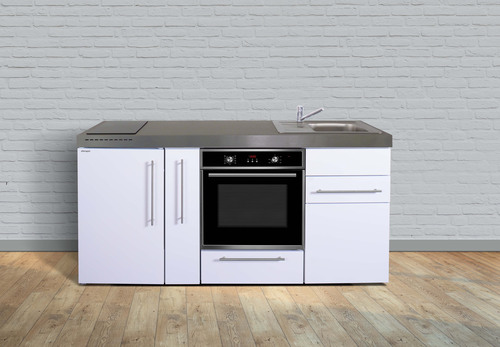 Stengel Miniküche Premiumline Bordeauxrot MPBBR180AKSIKFliBreS