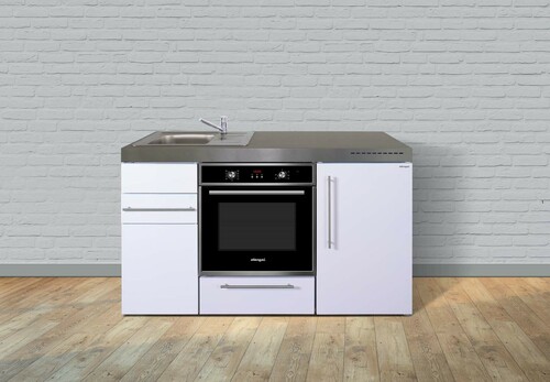 Stengel Miniküche Premiumline Edelstahl MPBES150KSBOKSreBliS