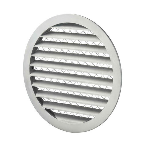 Helios Ventilatoren Fassadengitter rund DN80 aus Aluminium FGR 80