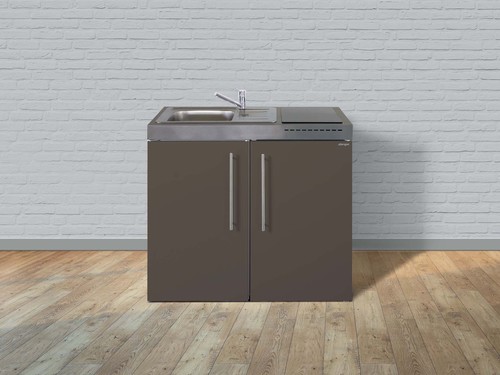 Stengel Miniküche Premiumline Mokka metallic MPBM100KSIKFliBre