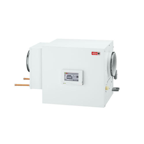 Helios Ventilatoren HygroBox Zuluft rechts WW-Vorheizung250cm/h KWL HBX 250 WW R